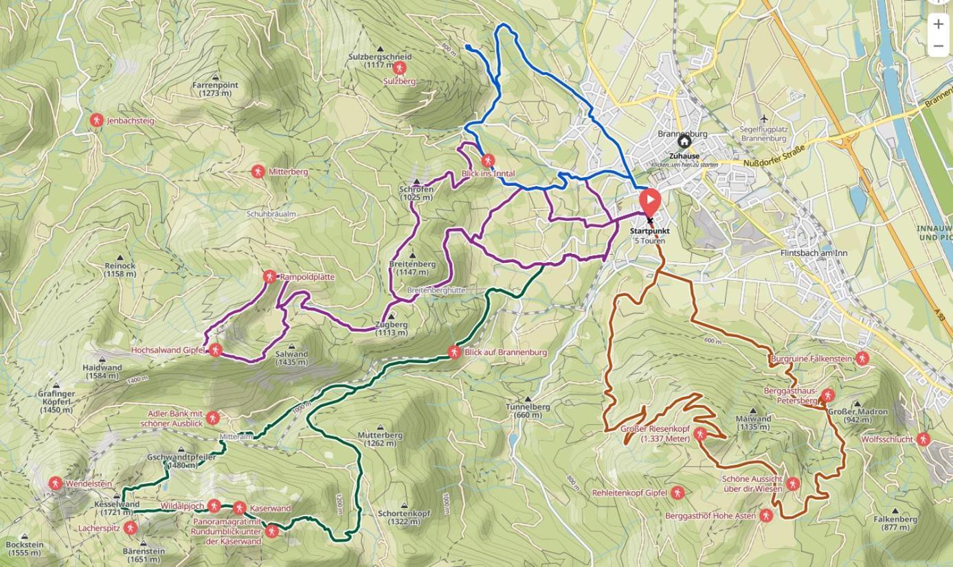 Im Inntal Dahoam Brannenburg Exteriör bild